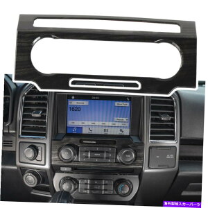trim panel tH[hF150 2015-2017_bV{[hpl̃I[fBIXCb`t[CDfBAJo[g Audio Switches Frame CD Media Cover Trim For Ford F150 2015-2017 Dashboard Panel