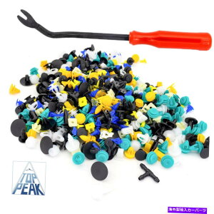 trim panel 500pcs�~�b�N�X�I�[�g�J�[�t�@�X�i�[�N���b�v�o���p�[�t�F���_�[�g�����v���X�`�b�N���x�b�g�h�A�p�l�� 500Pcs Mixed Auto Car Fastener Clip Bumper Fender Trim Plastic Rivet Door Panel�y���s�A���i�z