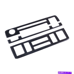 trim panel J[{t@Co[R\[ACplJo[BMW 3V[YE46 4hA98-2006ɓKĂ܂ Carbon Fiber Console AC Panel Cover Trim Fit for BMW 3 Series E46 4 Door 98-2006