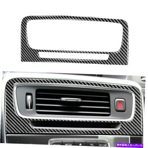 trim panel 1PCJ[{t@Co[R\[{{S60 V60 2010-2017pGARplg 1Pc Carbon Fiber Console Air Conditioning Panel Trim For Volvo S60 V60 2010-2017
