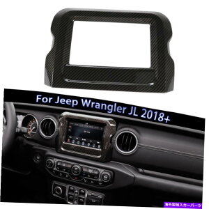 trim panel 1x Central Control 7 '' GPS�i�r�Q�[�V�����p�l���J�o�[�W�[�v�����O���[JL 2018�̃g���� 1X Central Control 7'' GPS Navigation Panel Cover Trim For Jeep Wrangler JL 2018