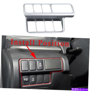 trim panel Eclipse Cross 2018-22̃NtgwbhCg{^XCb`plJo[g Chrome Front Headlight Button Switch Panel Cover Trim For Eclipse Cross 2018-22