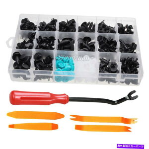 trim panel 299pcs�J�[�{�f�B�N���b�v�v���X�`�b�N���x�b�g�v�b�V���s���t�F���_�[�o���p�[�t�@�X�i�[�h���C�o�[ 299pcs Car Body Clips Plastic Rivet Push Pin Fender Bumper Fastener Screwdriver�y���s�A���i�z