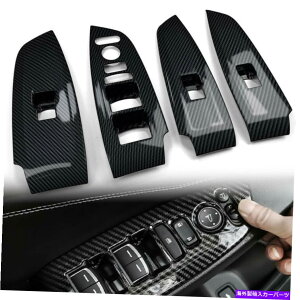 trim panel 4x�J�[�{���t�@�C�o�[�C���e���A�E�B���h�E�X�C�b�`�p�l���J�o�[�g�����z���_�A�R�[�h2018-21 4x Carbon Fiber Interior Window Switch Panel Cover Trim For Honda Accord 2018-21