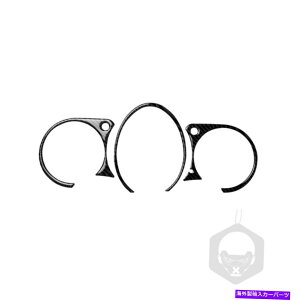 trim panel ���Y��3PCS370Z 2009-20�J�[�{���t�@�C�o�[�C���e���A�C���X�g�������g�N���X�^�[�p�l���g���� 3Pcs For Nissan 370Z 2009-20 Carbon Fiber Interior Instrument Cluster Panel Trim�y���s�A���i�z