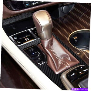 trim panel 2016-2019 Lexus RX450H�̖{���̃J�[�{���t�@�C�o�[�J�[�V�t�g�p�l���J�o�[�g���� Real Carbon Fiber Car Gear Shift Panel Cover Trim For 2016-2019 Lexus RX450h