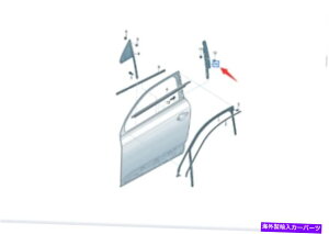 trim panel AEfBQ7 VWV[g2016-2020 4M0837901̂߂Ɏcꂽ{̐VBgpl Genuine New Pillar B Trim Panel Left For Audi Q7 VW Seat 2016-2020 4M0837901