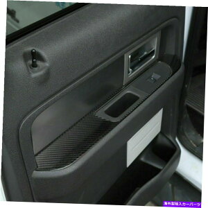 trim panel tH[hF1504xhAA[XgXebJ[09-14EBhEtgXCb`plJo[g 4X Door Armrest Stickers For Ford F150 09-14 Window Lift Switch Panel Cover Trim