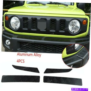 trim panel Suzuki Jimny 2019 2020*4�̍����t�����g�o���p�[�v���e�N�^�[�K�[�h�p�l���J�o�[�g���� Alloy Front Bumper Protector Guard Panel Cover Trim For Suzuki Jimny 2019 2020*4�y���s�A���i�z