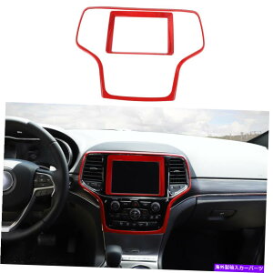 trim panel �W�[�v�O�����h�`�F���L�[�A�N�Z�T���[�̃_�b�V���{�[�h�Z���^�[�p�l���i�r�Q�[�V�����t���[���g���� Dashboard Center Panel Navigation Frame Trim For Jeep Grand Cherokee Accessories