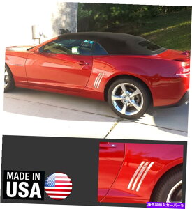 trim panel 10-15̃^CK[J}xg{fBTChCT[gJo[M[fBOgANZg6pc TYGER For 10-15 Camaro Vent Body Side Insert Cover Gills Molding Trim Accent 6PC