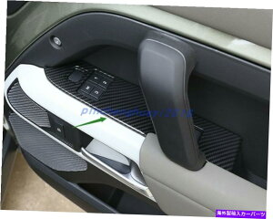 trim panel h[o[fBtF_[̃J[{t@Co[EBhEXCb`plJo[g110 20 2021 Carbon Fiber Window Switch Panel Cover Trim For Land Rover Defender 110 20 2021