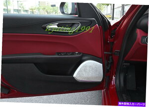 trim panel 4PCSCi[hAI[fBIXs[J[plJo[Alfa Romeo Giulia 2017 2018̃g 4PCS Inner Door Audio Speaker Panel Cover Trim For Alfa Romeo Giulia 2017 2018