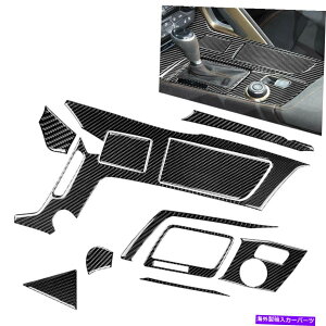 trim panel シボレーコルベットC7 14-19に適合するカーボンファイバーカーギアシフトパネルカバートリムフィット Carbon Fiber Car Gear Shift Panel Cover Trim fit for Chevrolet Corvette C7 14-19