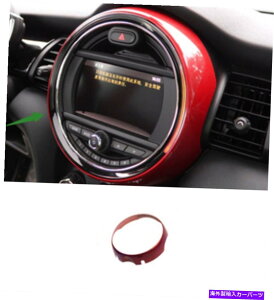 trim panel ~jN[p[F55 F56 17-22̂߂̃bhvX`bNZ^[R\[irQ[Vplg Red Plastic Center Console navigation Panel Trim For Mini Cooper F55 F56 17-22