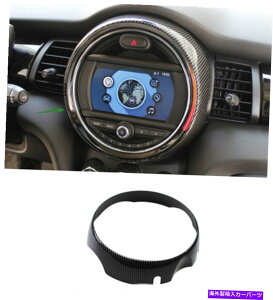 trim panel ~jN[p[F55 F56 17-22p̃J[{t@Co[X^CZ^[R\[irQ[Vpl Carbon fiber Style Center Console navigation Panel For Mini Cooper F55 F56 17-22