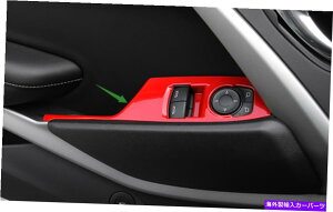trim panel �V�{���[�J�}��2017-2021�p�̐�ABS�v���X�`�b�N���X�C�b�`�p�l���J�o�[�g���� Red ABS Plastic Window Switch Panel Cover Trim For Chevrolet Camaro 2017-2021�y���s�A���i�z