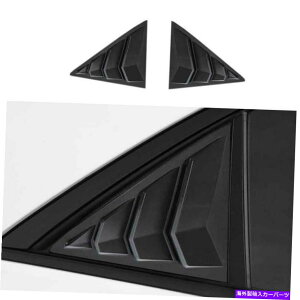 trim panel LfbNCT4 ATSyCgubNTChEBhE[o[V??b^[Jo[g2PCSɓK Fit For Cadillac CT4 ATS Paint Black Side Window Louver Shutter Cover Trim 2PCS