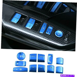 trim panel �z���_�V�r�b�N2016-2020�p�u���[�A���~�j�E���E�B���h�E���b�N���t�g�p�l���{�^������1�Z�b�g For Honda Civic 2016-2020 Blue Aluminum Window Lock Lift Panel Button Decor 1Set