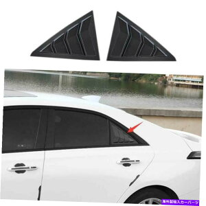 trim panel ブラックサイドウィンドウルーバーシャ??ッターカバートリム2PCキャデラックCT4 2020-2022 Paint Black Side Window Louver Shutter Cover Trim 2PC For Cadillac CT4 2020-2022
