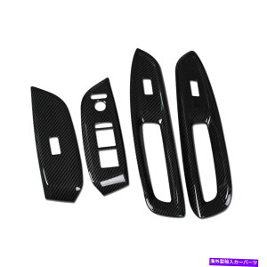 trim panel z_tBbg2020EBhEXCb`R\[plgRHDJ[{t@Co[ɓK Fit For Honda Fit 2020 Window Switch Console Panel Trim RHD Carbon Fiber