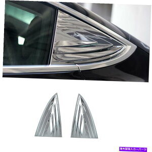 trim panel eXf3 2017-2022NABSTChxgEBhEXN[v[o[gɓK Fit For Tesla Model 3 2017-2022 Chrome ABS Side Vent Window Scoop Louver Trim