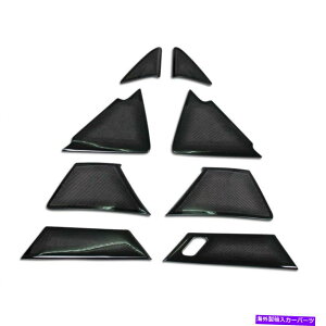 trim panel 2020 2021ɓKV}c_CX-30hAXs[J[TEhplJo[gubNLHD Fit For 2020 2021 New Mazda CX-30 Door Speaker Sound Panel Cover Trims Black LHD