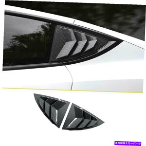 trim panel eXfY 2020-2021J[{t@Co[TChEBhE[o[V??b^[Jo[g For Tesla Model Y 2020-2021 Carbon Fiber Side Window Louver Shutter Cover Trim
