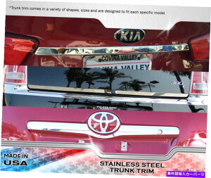 trim panel ステンレス鋼の低トランクトリム1PCフィットクライスラー300 11-16 Stainless Steel Lower Trunk Trim 1PC Fits Chrysler 300 11-16