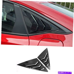 trim panel z_VrbN11 2022J[{t@Co[TChEBhE[o[V??b^[Jo[g2PC For Honda Civic 11th 2022 Carbon Fiber Side Window Louver Shutter Cover Trim 2pc