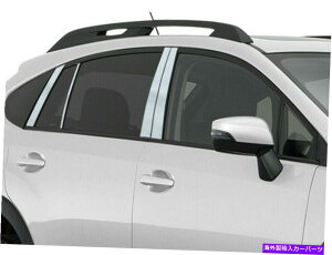 trim panel QAA PP13427ステンレス鋼柱ポストトリム2012-2016インプレッサのPCセット QAA PP13427 Stainless Steel Pillar Post Trim 8 Pc Set For 2012-2016 Impreza