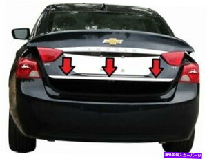 trim panel NAfbLg1PC QAAXeXgNANZgV{[Cp2014-2020 Chrome Rear Deck Trim 1PC QAA Stainless Trunk Accent FOR CHEVY IMPALA 2014-2020