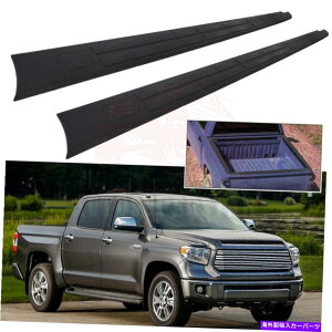 trim panel g^ch14-18̃V[gxbh[Lbv[fBOveN^[TChgpl Short Bed Rail Caps Moulding Protector Side Trim Panel For Toyota Tundra 14-18