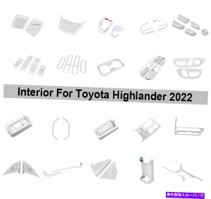 trim panel 2022Ñg^nC_[Ŝ̃CeAJ[MAVtgmut[plg For 2022 Toyota Highlander Whole Interior Car Gear Shift Knob Frame Panel Trim