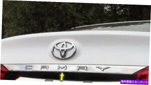 trim panel g^J2018-2020XeX|bVNAAbp[e[Q[ggɓK Fits Toyota Camry 2018-2020 Stainless Polished Chrome Rear Upper Tailgate Trim