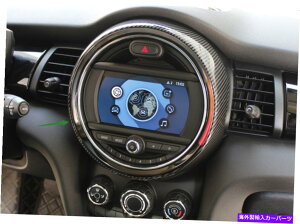 trim panel ~jN[p[F55 F56J[{t@Co[X^CZ^[R\[irQ[VplɓKĂ܂ Fit for Mini Cooper F55 F56 Carbon fiber Style Center Console navigation Panel