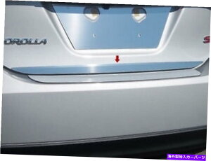 trim panel クロムリアデッキトリム1PC QAAステンレストランクアクセントトヨタカローラ14-19 Chrome Rear Deck Trim 1PC QAA Stainless Trunk Accent FOR TOYOTA COROLLA 14-19