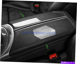trim panel Benz C-Class 15-21�p�̃J�[�{���t�@�C�o�[�X�^�C���C���e���A�A�[�����X�g�{�b�N�X�����p�l�� Carbon Fiber Style Interior Armrest Box Decorative Panel For Benz C-Class 15-21�y���s�A���i�z