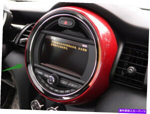 trim panel BMW~jN[p[F55 F56bhvX`bNZ^[R\[irQ[VplgɓK܂ Fit for BMW Mini Cooper F55 F56 Red Plastic Center Console navigation Panel Trim