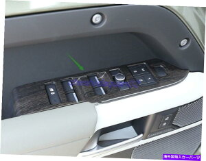 trim panel h[o[fBtF_[̃s[`EbhOCEBhEXCb`plJo[110 2020-2022 Peach wood grain Window Switch Panel Cover For Land Rover Defender 110 2020-2022