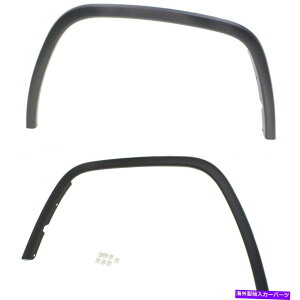 trim panel 2011�N����2016�N�ɐݒ肳�ꂽ�t�F���_�[�t���A�W�[�v�O�����h�`�F���L�[�t�����g�u���b�N�v���X�`�b�N2PC Fender Flares Set For 2011-2016 Jeep Grand Cherokee Front Black Plastic 2Pc�y���s�A���i�z