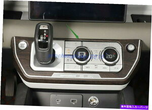 trim panel h[o[fBtF_[̃s[`EbhOCZgRg[[hpl110 20 2021 Peach wood grain Central control mode panel For Land Rover Defender 110 20 2021