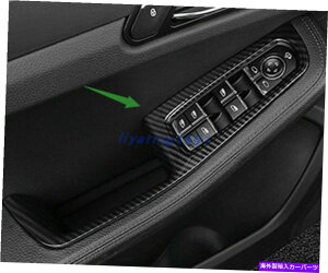 trim panel |VF}J2015-2021p̃J[{t@Co[X^C̃EBhEXCb`plJo[g Carbon Fiber Style Window Switch Panel Cover Trim For Porsche Macan 2015-2021