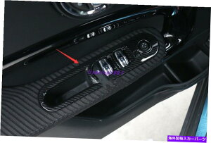 trim panel ~jN[p[Jg[}F60p̃J[{t@Co[X^C̃EBhEXCb`plJo[g Carbon fiber Style Window Switch Panel Cover Trim For Mini Cooper Countryman F60