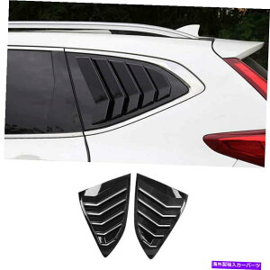 trim panel z_CRV CR-V 2017-2021 ABSubNTChEBhE[o[V??b^[Jo[g2x For Honda CRV CR-V 2017-2021 ABS Black Side Window Louver Shutter Cover Trim 2X