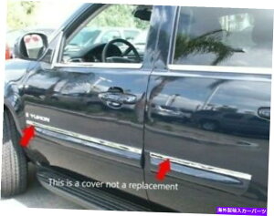 trim panel 07-09 GMC Yukon XL�{�f�B�T�C�h���[���f�B���O�g�����g�b�v3/4 ��4PC�I�[�o�[���C For 07-09 GMC Yukon XL Body Side Molding Trim Top 3/4 Wide 4PC Overlay�y���s�A���i�z