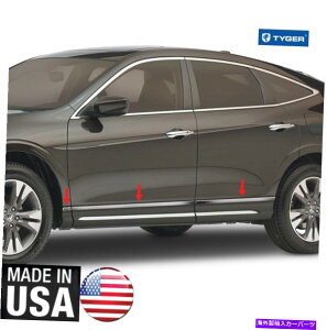 trim panel �N�����X�e�����X�|�̃{�f�B�T�C�h���[���f�B���O�g����1 w�t�B�b�g10-15�z���_�N���X�X�g�D�[��6p Chrome Stainless Steel Body Side Molding Trim 1W Fit 10-15 Honda Crosstour 6P�y���s�A���i�z