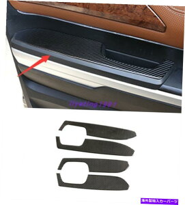 trim panel g^ch14-2021̖{̃J[{t@Co[hAA[Xgpl Real Carbon Fiber Inner Door armrest decorative panel For Toyota Tundra 14-2021