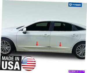 trim panel NANZT[ANZggtBbg19-20g^Ao4p Chrome Accessories Lower Accent Trim fit 19-20 Toyota Avalon 4P