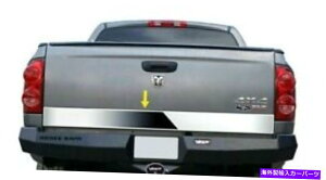 trim panel 2002N2008Ñ_bWXeXe[Q[ggJo[v[6 1/4 "1pc For 2002-2008 Dodge Ram Stainless Tailgate Trim Cover Plain 6 1/4" 1PC